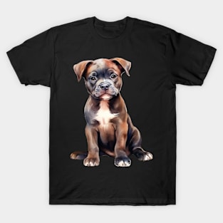 Puppy Staffordshire Bullterrier T-Shirt